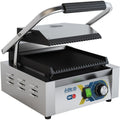 Heavy Duty Panini Contact grill Single Ribbed | Adexa EGD10C